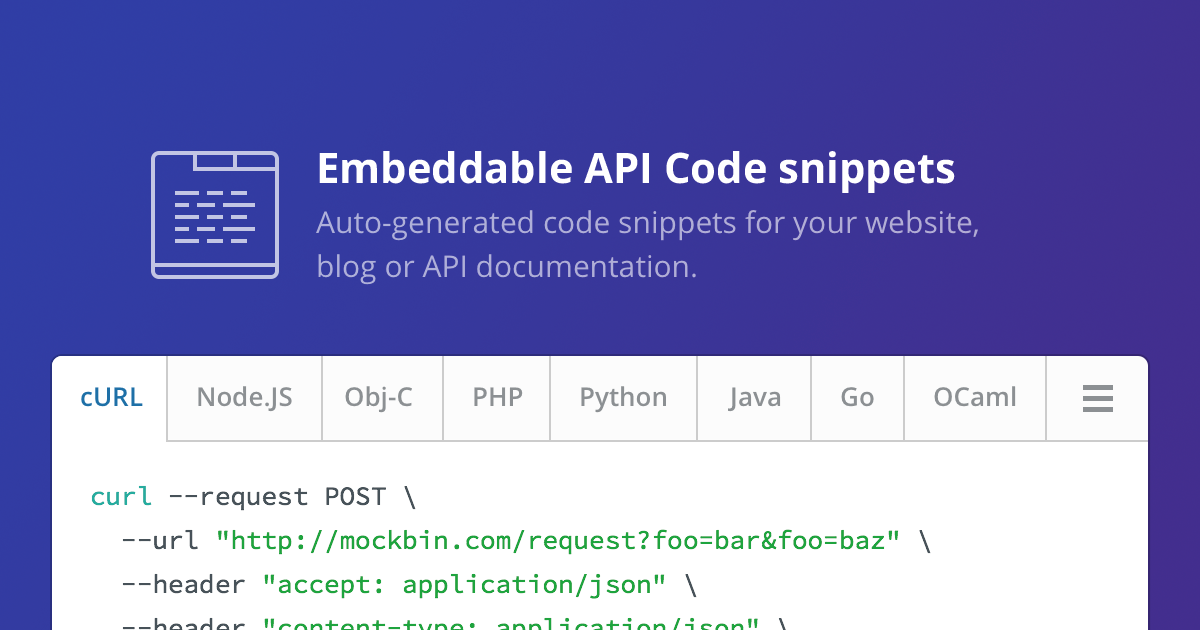 APIembed by Kong